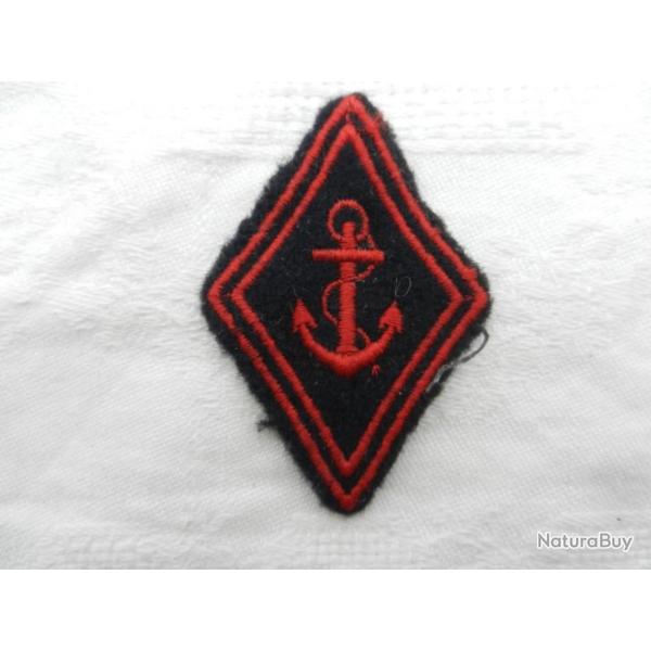 insigne tissus  badge  franais losange de bras infanterie de marine