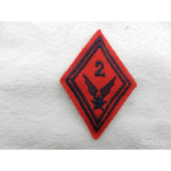 insigne tissus  badge  franais losange de bras 2R.H.C. Artillerie A.L.A.T.