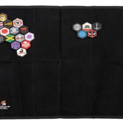 Présentoir à patch noir avec 20 patchs aléatoires sentinelle gear