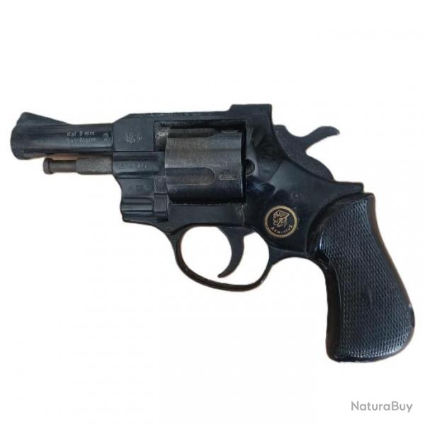 Revolver alarme. Arminius HW 1G Gas/Blanc 9mm. Categorie D