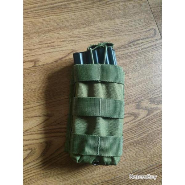 Porte chargeur vert M4 / M16 systme molle