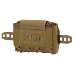 COMPACT MED POUCH HORIZONTAL Coyote Brown | DIRECT ACTION