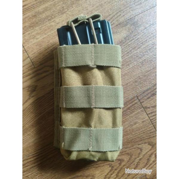 Porte chargeur sable M4 / M16 systme molle