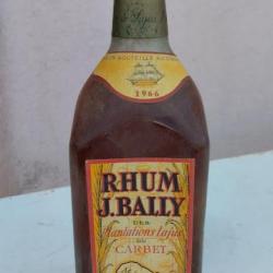 Rhum J. Bally 1966 - Jamais ouverte - Collector !