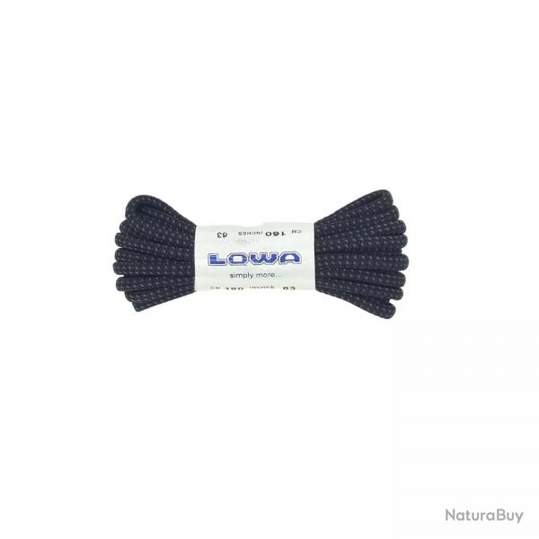Paire de lacets Lowa Noir 130 cm