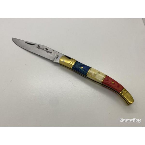 Couteau de poche Le Bougna 22 cm ouvert manche rpublicain.