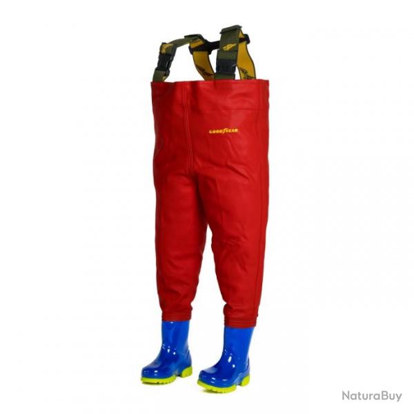 Waders PVC enfant KIDSPLAY ROUGE 20/21