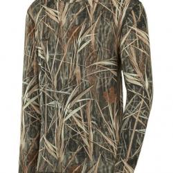 Tee-shirt à manches longues ORSET TEE LS - Stagunt camo reeds - s