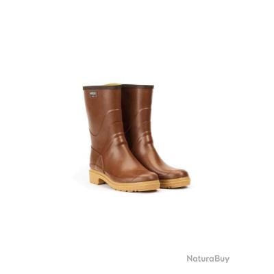Aigle Homme Bison 2 - Botte De Pluie En Caoutchouc Naturel Confortable Et Antidérapante