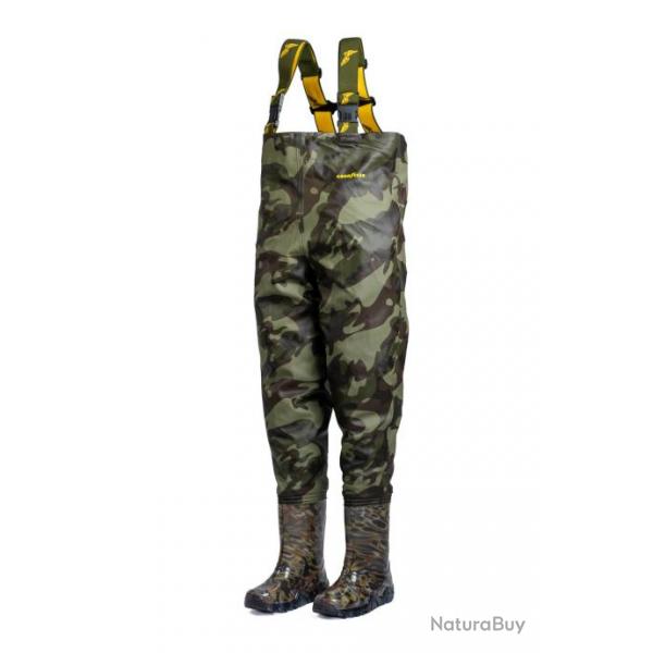 Waders enfant Kidsplay PVC Camouflage - GOODYEAR 28/29