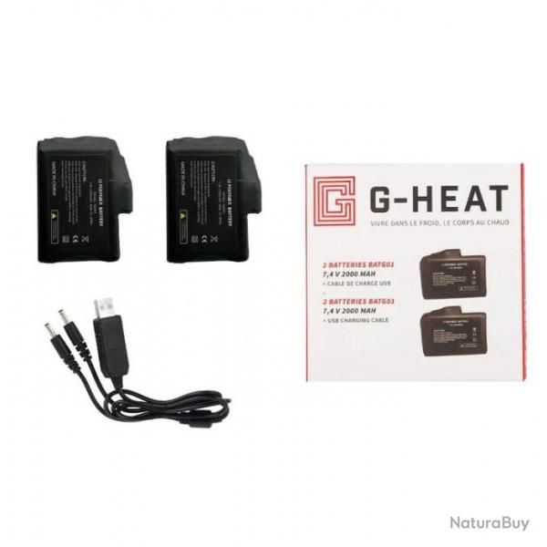 Batteries BATG01 pour gants G-HEAT