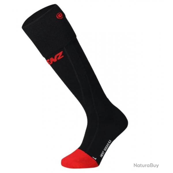 Chaussettes chauffantes Heat 6.1 Toe Cap Compression Merino - LENZ 42-44