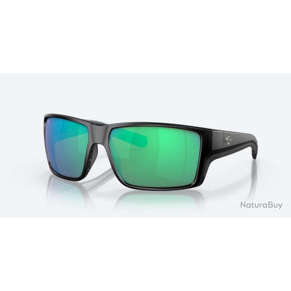 Lunettes Reefton Pro - Black / Green Mirror 580G - COSTA DEL MAR