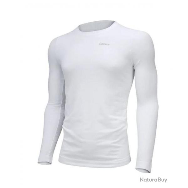 Tee-shirt manches longues Hommes 1.0 - Blanc - LENZ 2XL/3XL