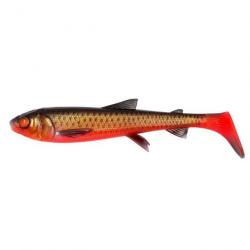 LEURRE SOUPLE SAVAGEAR WHITE FISH SHAD 23CM 94G BLACK RED 3D