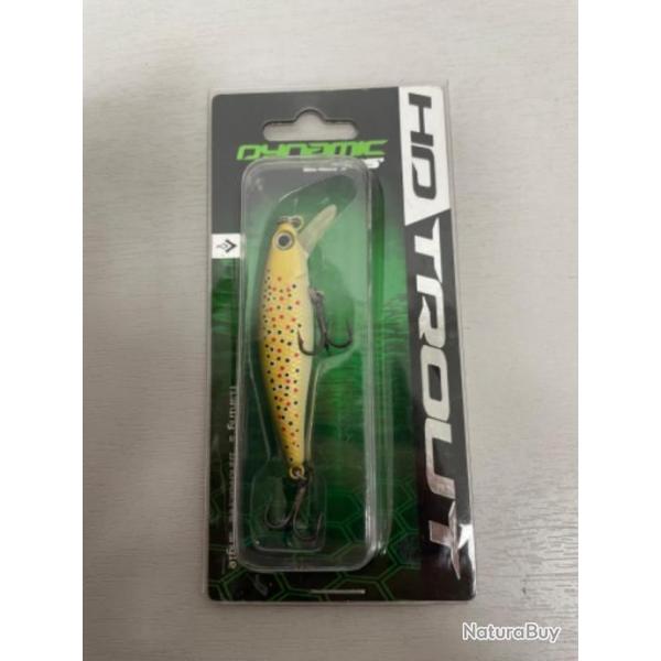 !! LEURRE DYNAMIC LURES HD TROUT BROWN