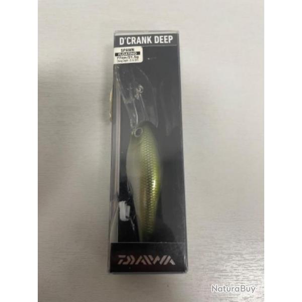 !! LEURRE DAIWA D'CRANK DEEP SPAWN