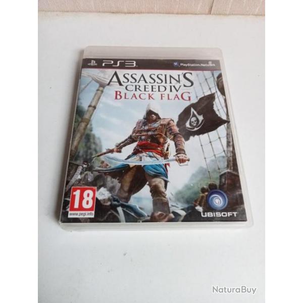 Assassin's Creed IV Black FLAG avec notice sur ps3 trs bon tat