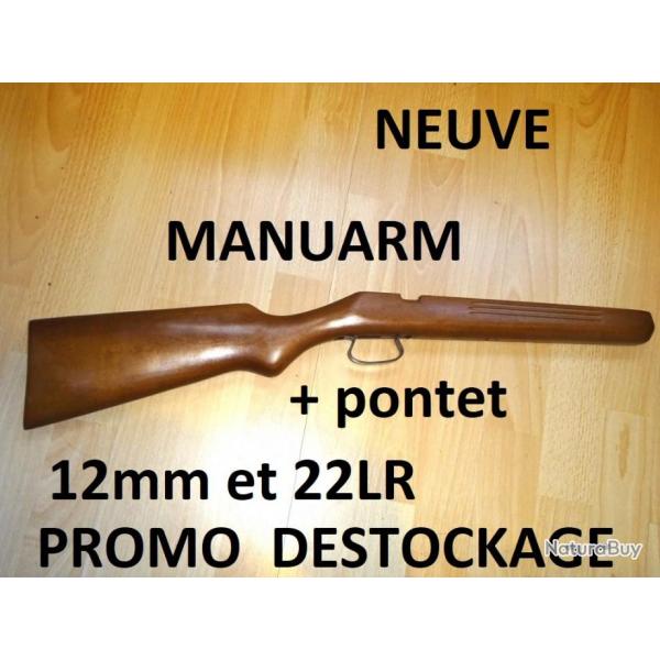 crosse NEUVE carabine MANUARM 12 mm MANUARM 22 LR  25.00 Euro !!!! -VENDU PAR JEPERCUTE (b13001)