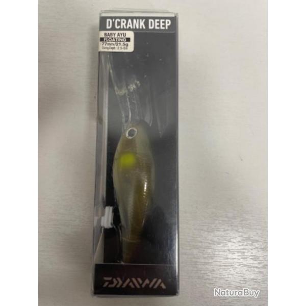 !! LEURRE DAIWA D'CRANK DEEP BABY AYU