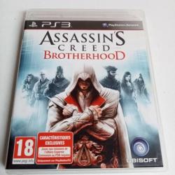 assinssin's Creed Brotherhood avec notice sur ps3 trés bon état
