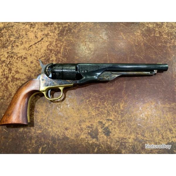 Colt 1860 Army Pietta, modle grav "Liberty Union", calibre 44, neuf dans sa graisse d'origine