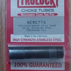 Choke externe trulock full choke neuf pour beretta calibre 20.