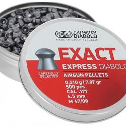 Plombs JSB Exact Express cal 4.5 mm 7.87gr