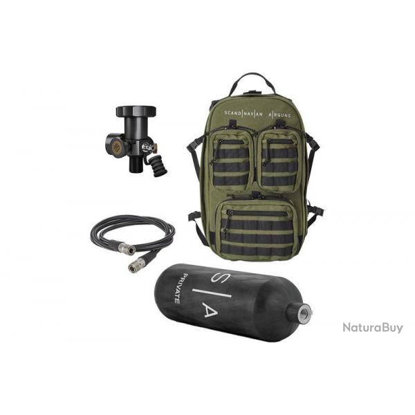 Pack sac  dos + bouteille SA Private Scandinavian Arms