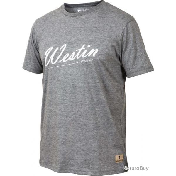 T Shirt Old School WESTIN Grey Melange