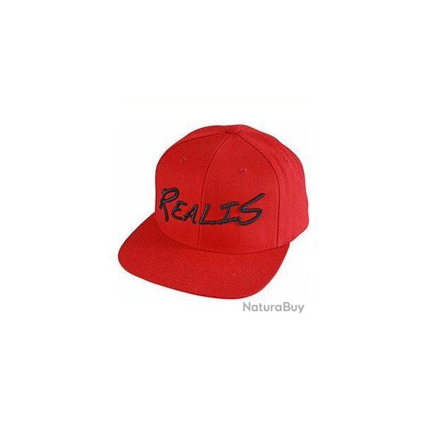 Casquette Realis snapback cap 18 Red - DUO