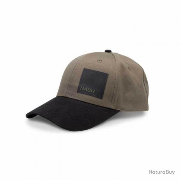 Casquette Square Print Baseball verte - NASH