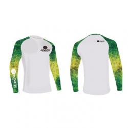 T-shirt manches longues UPF50+ Camp One - Mahi Mahi - OUTWATER S