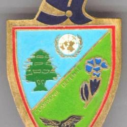 7° BG. 7° Bataillon du Génie/ Division Alpine/ Compagnie de Défense. FINUL 1988. matriculé. peint, m
