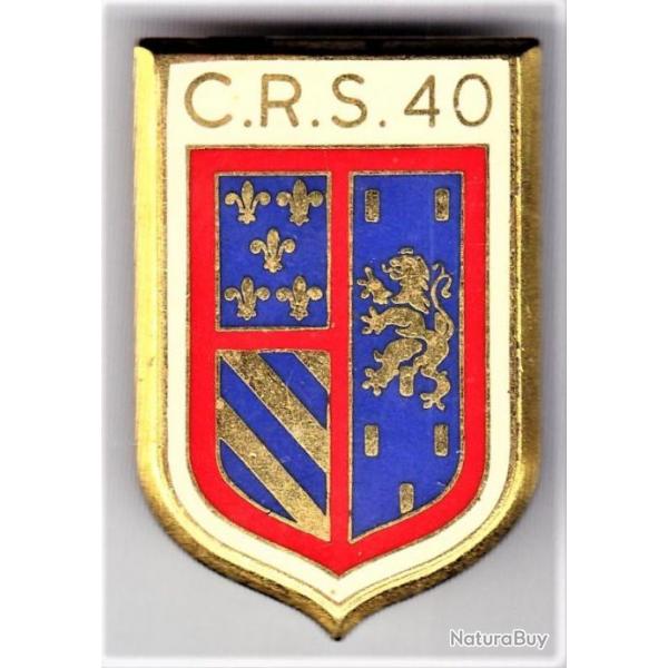 CRS 40. Compagnie Rpublicaine de Scurit 40. Drago.