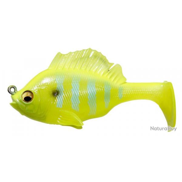 MEGABASS SLEEPER GILL 21G GHOST LIME CHART GILL