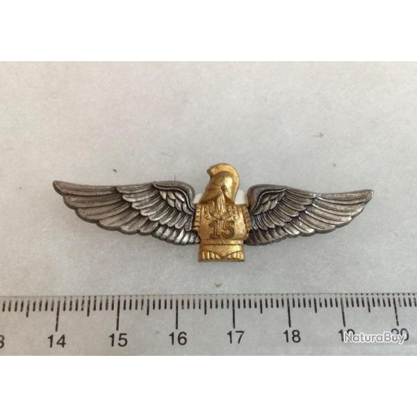 FRANCE GENIE MILITAIRE Insigne 15 Rgiment du Gnie de l'air DP 815