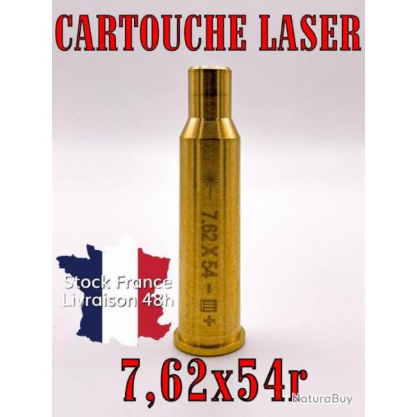Cartoucher laser de rglage calibre 7,62x54r avec piles - Envoi rapide depuis la France