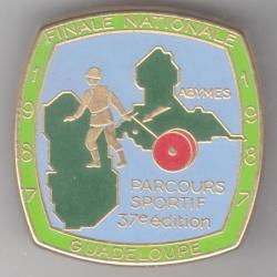 Parcours Sportif. Guadeloupe. 37° Edition. Finale Nationale 1987. Arthus Bertrand.