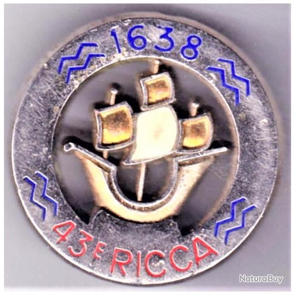 43 RICCA. 43 Rgiment d'Infanterie et de Commandement de Corps d'Arme. Delsart.3190.