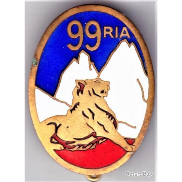 99 RIA. 99 Rgiment d'Infanterie Alpine. mail grand feu, sans Lgion d'Honneur. Arthus Bertrand.P