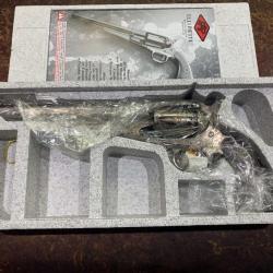 PIETTA Remington Texas Nickel Deluxe calibre 44 Neuf en Boîte