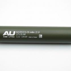 Silencieux Ase Utra Eco Rimfire - Vert OD / 1/2"x20 UNF / 22 LR
