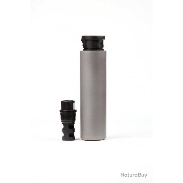 Modrateur de son + Frein de bouche Ase Utra SL7I BL - .30 / 5/8"x24 UNEF / Inox