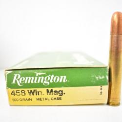 1 Boite de Balles Remington Calibre 458 Winchester MAG