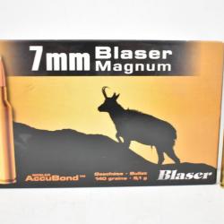1 Boite de Balles 7mm Blaser Magnum