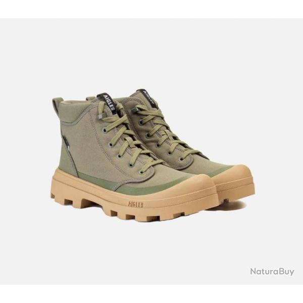 Chaussures Tenere Hike - Kaki - AIGLE 35