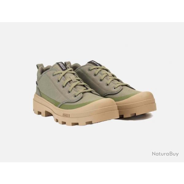 Chaussures Tenere Hike Low Kaki AIGLE