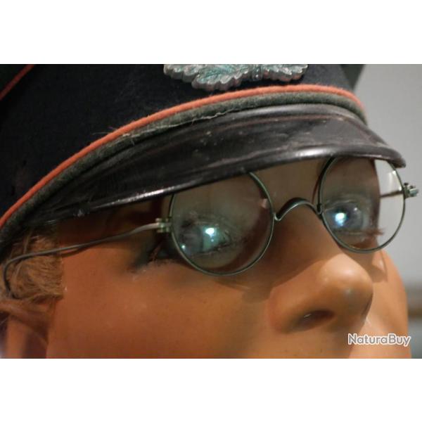 objet militaire ALLEMAND paire de lunette de soldat  allemand provenance Normandie 1944 WWII