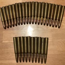 Lot de 30 balles calibre 8 X 64 S Sellier Bellot